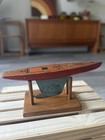 Rare Vintage  Keystone  jacrim  15    Pond Boat Sailing Yacht Model Made In Usa