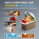 12v Portable Car Refrigerator Cooler warmer 8 Quart  9l  Car Fridge 40 140  8457