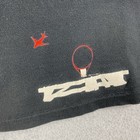 Vintage Nike T Shirt Mens L Black Air Jordan Single Stitch Rare Graphic 80s 90s