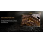 Asus Vg27vh1b 27  Class Full Hd Curved Screen Gaming Lcd Monitor - 16 9 - Black