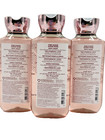 New Bath   Body Works Lot Of 3 Bottles Pink Suede Body Wash Shower Gel 10 Oz