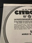 1933 Citroen 15cv Six Cylinder - Vintage Original French Print Ad   Wall Art
