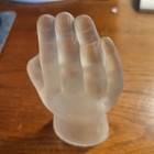  1893 Chicago World s Fair  world s Columbian Exposition  Glass Hand