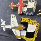 Reno Air Races Lapel Hat Pin National Champion Lot Of 4 2000s Vintage Rare Pins