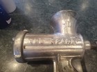 Vintage Tre Spade No  10 Meat Grinder Counter Mount   Made In Italy