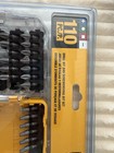 Dewalt Dwa110set Impact Duty Drill Driver Bit Set 110-piece Clear Tough Case