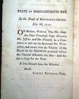 Rare American Revolutionary War Boston Massachusetts Bay Sermon 1777 Pamphlet