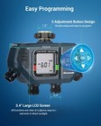Dewenwils Sprinkler Timer 4 Zone Outdoor Garden Water Hose Timer Big Screen