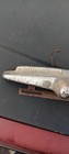 1948 Studebaker Champion Trunk Latch License Plate Light Trim Oem