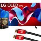 Lg 77  Oled Evo C4 Series Smart Tv 4k Oled77c4pua   26 Month Protection Bundle