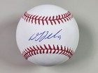 Dj Lemahieu Signed Official Baseball Coa Romlb Yankees Rockies Cubs All Star A