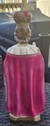 Vntg Plaster Statue Of The Infant Of Prague 17  Religious Catholic Figurine Read