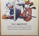 1943 You Can t Eat Like A Bird And Work Like A Horse Poster Disney Studios Wwii