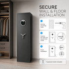 54   Large Digital Gun Safe For Rifle And Pistol With Shelf Gun Cabinet