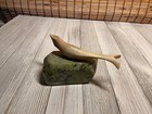 Connemara Marble   Irish Horn Souvenir Figurine  Ireland 