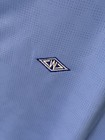 Nwt Men s Peter Millar 1 4 Zip Pullover  Size  M  Color  Light Blue  m10 25 