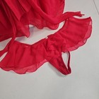 Victoria   s Secret Vintage Bow Red Babydoll Lingerie 36d   Flutter Panty Size M l