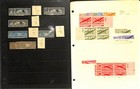 United States Stamp Collection On 20 Stock Pages  Air Post Lot Much Mnh  ef 