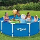 Funsicle 10  X 30  Outdoor Activity Round Frame Above Ground Swimming Pool Set