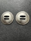 2 Harley Davidson Conchos Vintage Motorcycle Club Leather Badges Vest Tool Bag