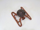 Vintage Cast Iron Scroll Sled Base Lawn Sprinkler Copper Star Dome Head Patented