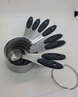 Measuring Cups-  Set Of 8  Steel Measuring Cups Brand New