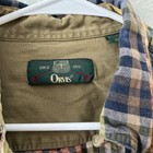 Orvis 100  Cotton Flannel Mens Size Large See Description 