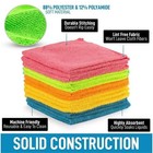 10-pack Microfiber Cleaning Cloths  Highly Absorbent   Lint-free For Kitchen Car