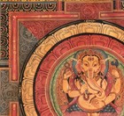 Sri Yantra Ganesha Mandala Thangka   Hand Painted Oil Varnished Hindu Sacred Art