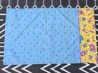 Handmade Pillowcase  Size Kids Room Stars Hearts Rattles Baby Nursery