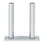 Air Horn Valve Lever Chrome Floor Mount Stand 7  Set New Universal Truck 69979