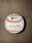 Travis Wood Signed Official 2016 World Series Baseball W  Beckett Coa  bas  Cubs