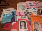 50 Pcs Mixed Lot Vintage Sheet Music  1920s-1960s
