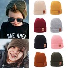 Baby Knitted Hat Girls Boys Beanie Winter Warm Cap Winter Warm Cap Toddler Cap