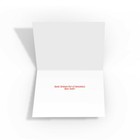 Santa   Texas Longhorn Christmas Card - 5  X 7  - 18 Cards   Envelopes - 40049