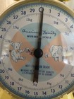 American Family Nursery Scale Baby Tray  Vintage  Up To 30 Lbs  Yellow