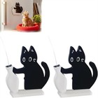 1-100x Whisker Vase Cute Magnetic Refrigerator Ornament Fridge Magnets Cat