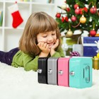 Cash Box With Lock Small Cute Coin Money Slot Mini-p  Pink-mini
