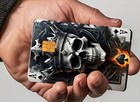 Skull King Credit debit Card Cover Skin Sticker 