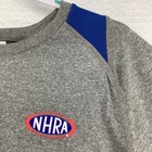 Nhra Championship Drag Racing Sport Tek Mens T Shirt Gray Heathered Crew L New
