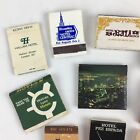 Lot 10 International Matchbook Covers Paris Bali England Travel Souvenir Vtg