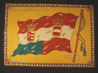 Austria-hungary Flag Cigarette Cigar Box Flannel Tobacco Felt Flannel Silk 10x8 