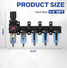 1 4   Npt 5 Stage Air Dryer For Compressor air Compressor Water Separator System