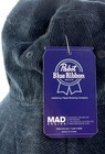 Mad Engine Pabst Blue Ribbon Navy Cotton Corduroy Bucket Hat