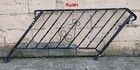 Pair 4  Antique Vintage Old Steel Handrail Exterior Outdoor Porch Stair Rails