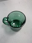 Vintage John Deere Green Glass Mug Made In Usa Nothing Runs Like A Deere