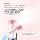 Colorfarm Facial Steamer Nano Ionic  Face Steamer Home Spa Kit Deep Cleaning    