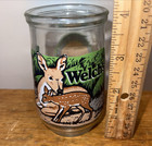 Welch s Wwf Endangered Animal Species  3 Key Deer Jelly Glass Jar No Lid
