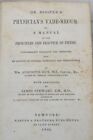 Antique 1846 Book Medical Hooper s Physician s Vade-mecum manuel 1st Ed 