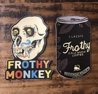Rare Lot 2 Frothy Monkey Cafe Coffee Bakery Nashville Tennessee Vinyl Sticker